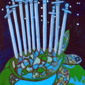 World Turtle: Ten of Swords