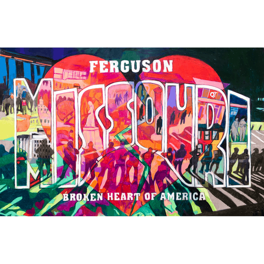 Ferguson MO Metal Print
