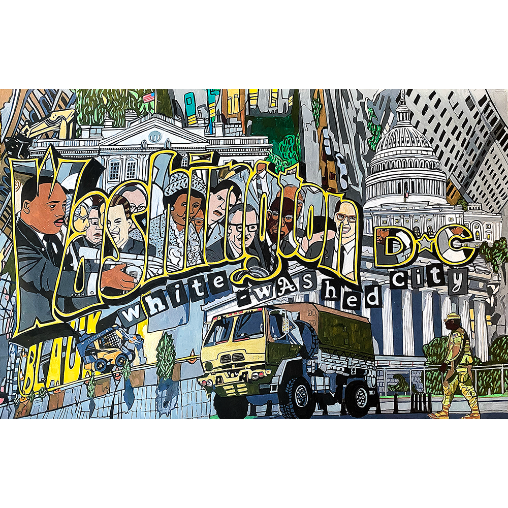 Washington DC: White-Washed City, © Denise Weaver Ross, 2025