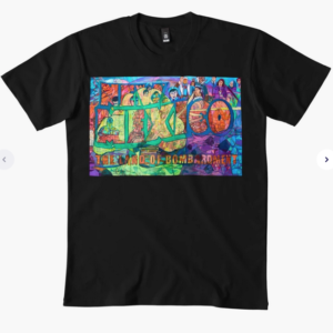 New Mexico: Land of Bombardment T-shirt, ©Denise Weaver Ross